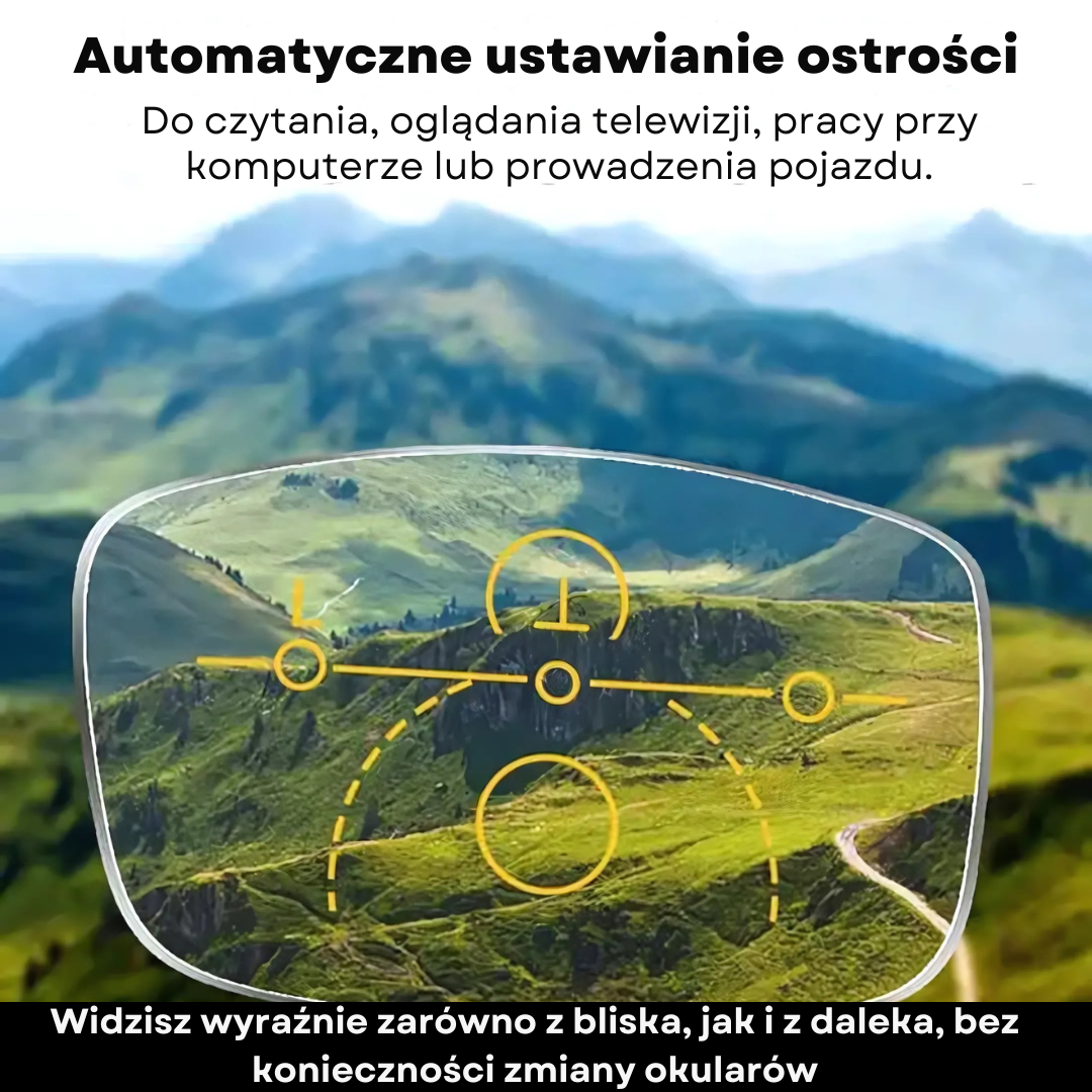 Okulary Vision™ antypromieniowe + skórzane etui Gratis (Kup 1 + 1 GRATIS)