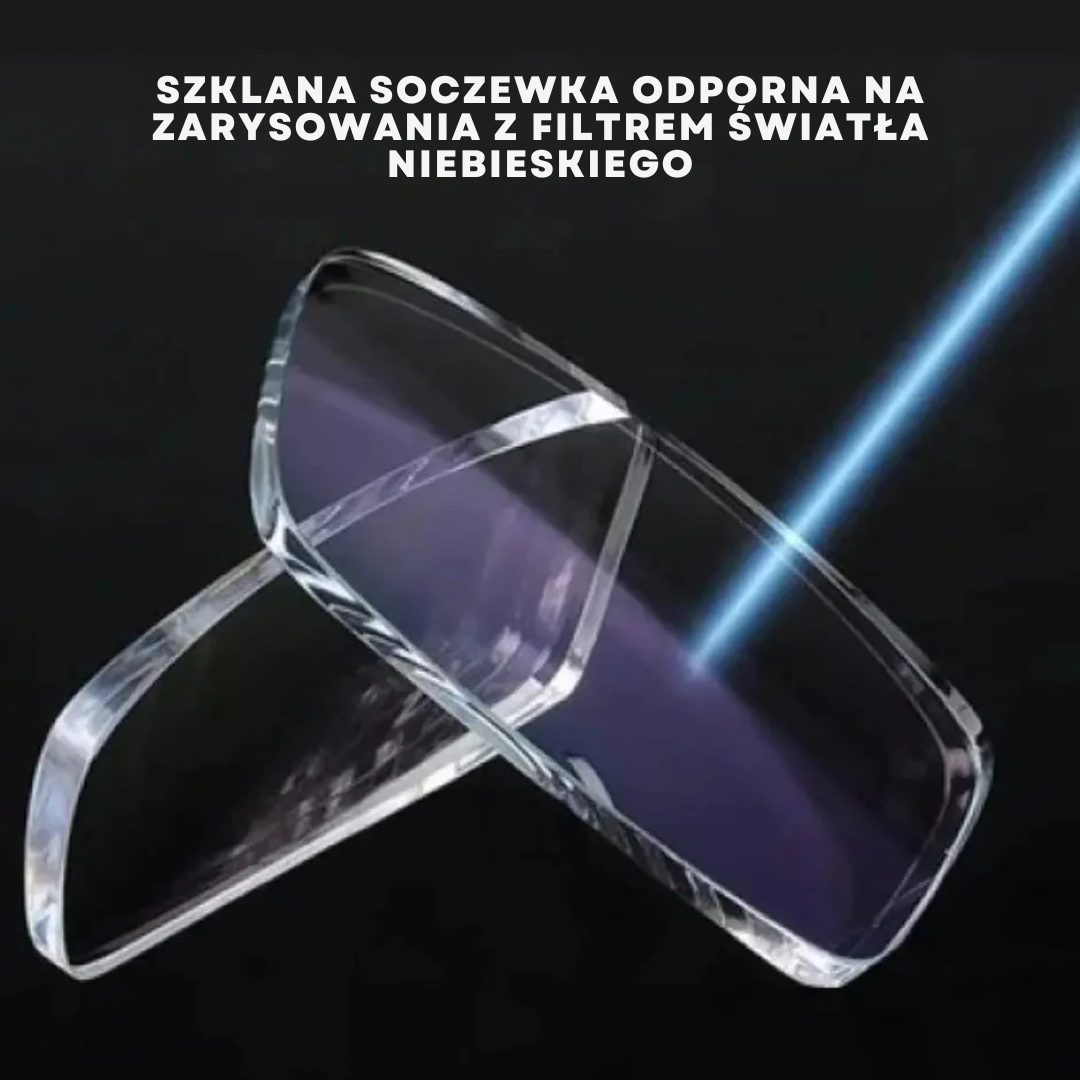 Okulary Vision™ antypromieniowe + skórzane etui Gratis (Kup 1 + 1 GRATIS)