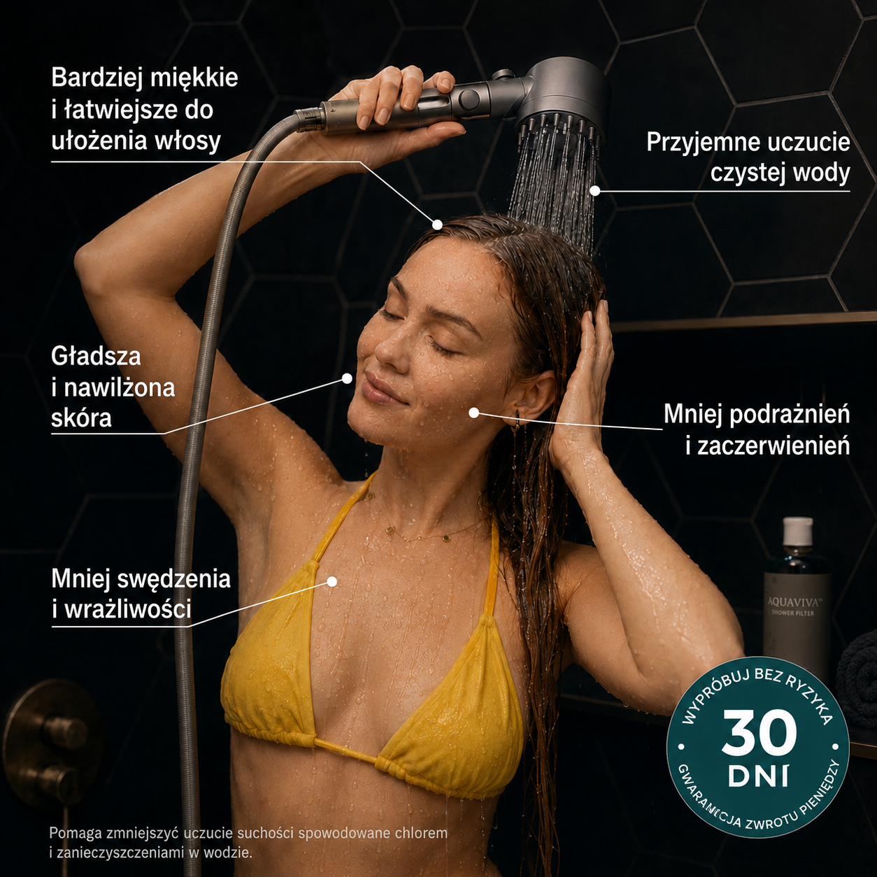 Aquaviva™ – Chroń swoją skórę, włosy i zdrowie przed twardą wodą. (Tylko dziś 3 filtry GRATIS)