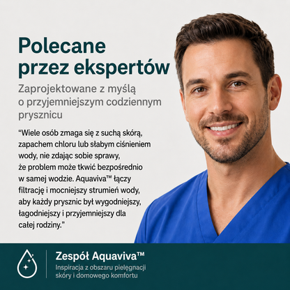 Aquaviva™ – Chroń swoją skórę, włosy i zdrowie przed twardą wodą. (Tylko dziś 3 filtry GRATIS)